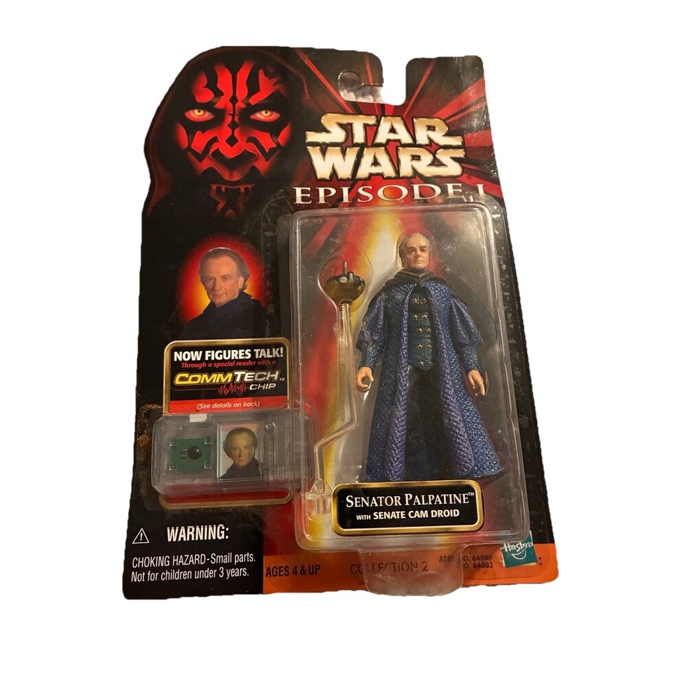 Star Wars Senator Palpatine Action Figure Episode 1 By Hasbro 1998. New